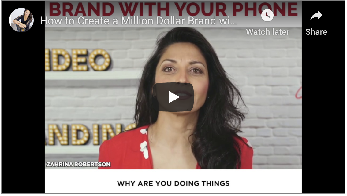 HOW TO CREATE A MILLION DOLLAR BRAND WITH YOUR PHONE